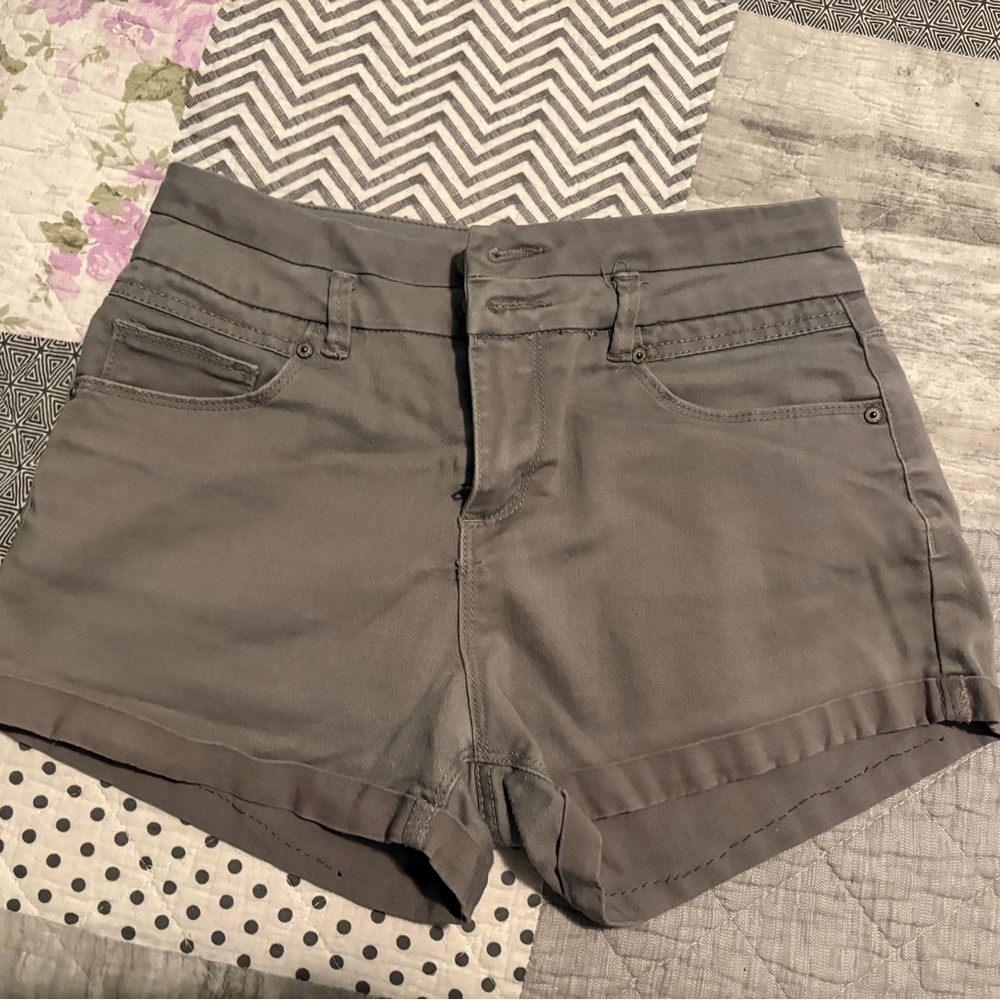 Ardene High Waist Gray Women's Shorts